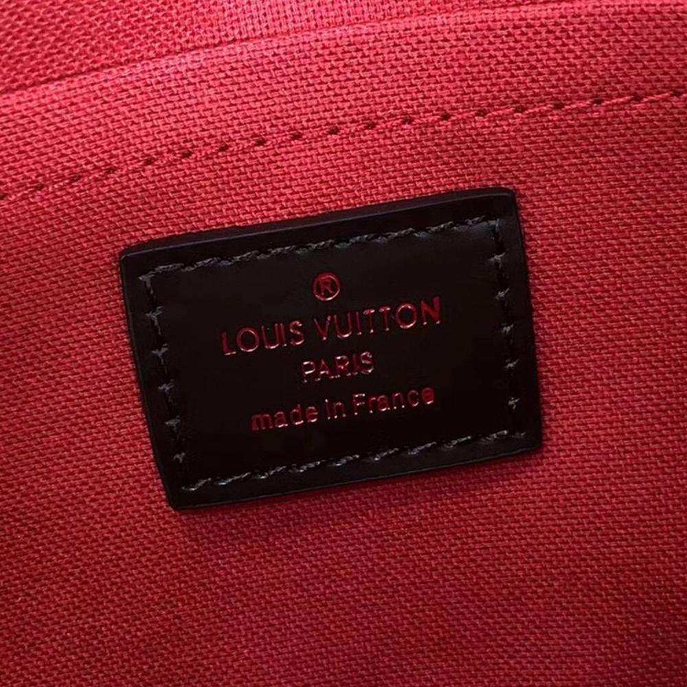 LV Favorite MM Damier Ebene Shoulder Bag — view 9