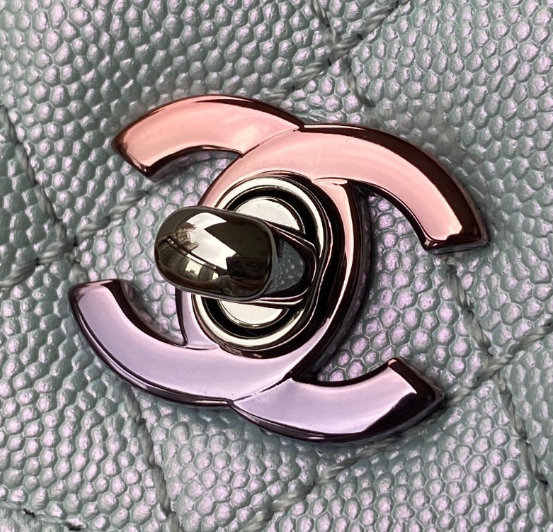 Chanel Coco Handle Bag 92990 23cm - Blue — view 6