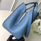 Louis Vuitton Montaigne MM Blue Handbag — view 2