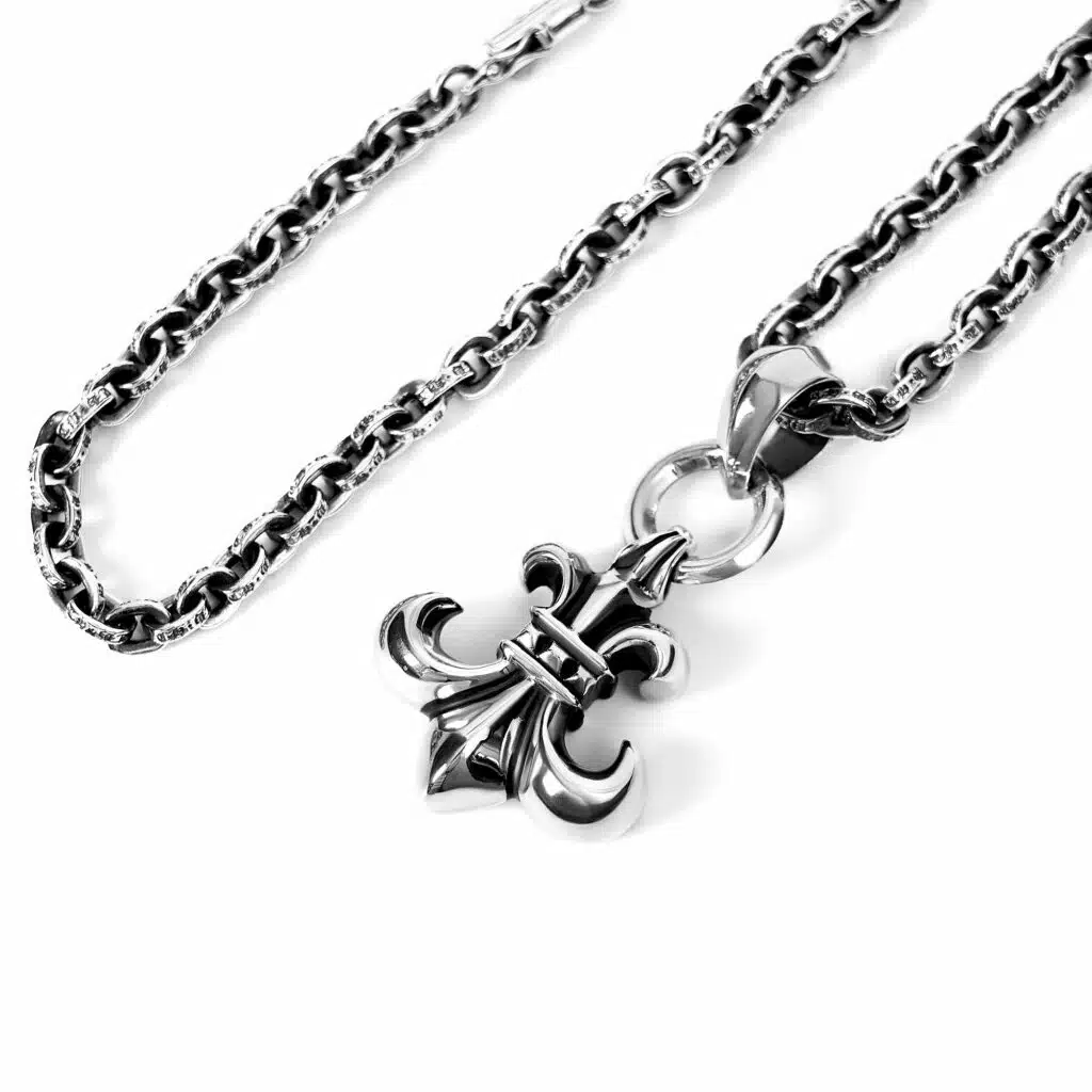 Chrome Hearts BS FLEUR PENDANT WITH BAIL — view 1