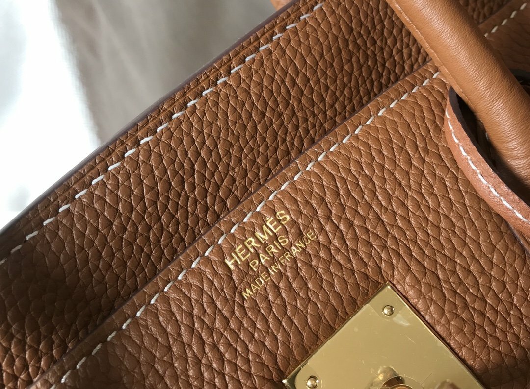 Hermes Hms Handle Bag 30cm Brown — view 4