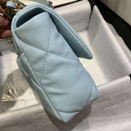 Chanel 19 Small Flap Bag Tiffany Blue — view 5