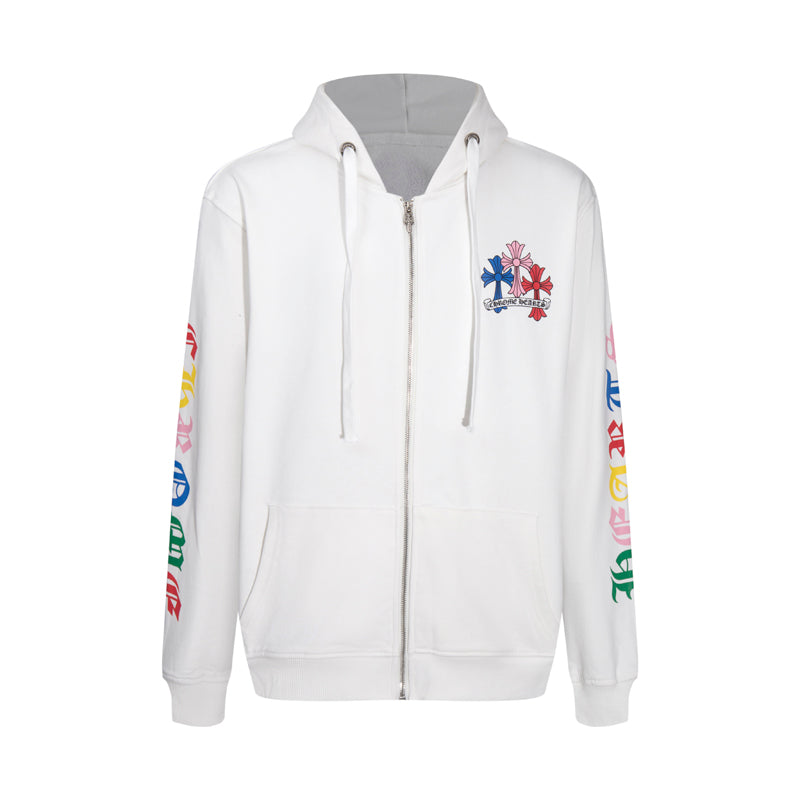 Chrome Hearts New Zip Up Hoodie 5010 — view 13