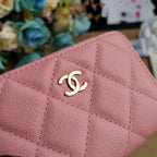 Chanel 22C Pink Zip Coin Wallet — view 8