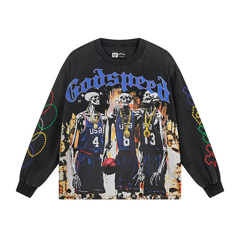 God Speed Sweatshirt-1106 — view 1