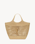 YSL - Icare in Raffia Handbag — view 1