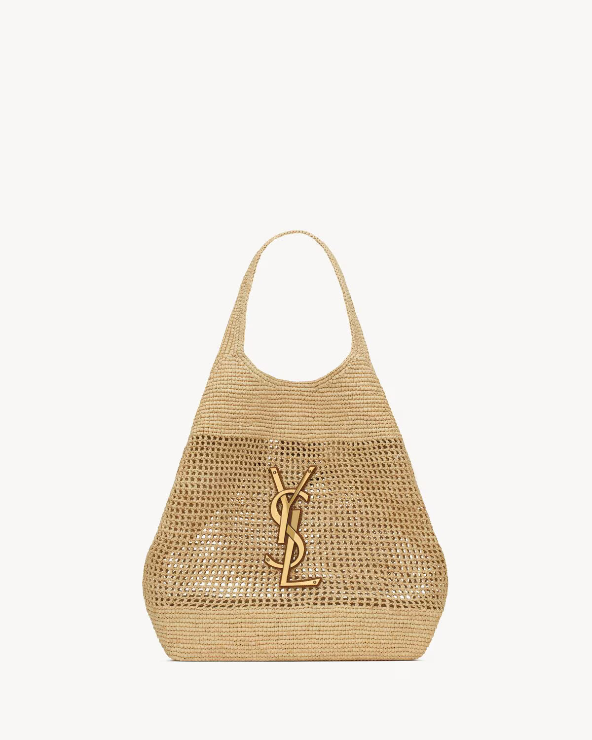 YSL - Icare in Raffia Handbag — view 3