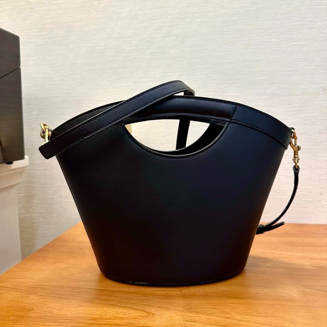 Saint Laurent Celia Mini Tote - Black — view 5