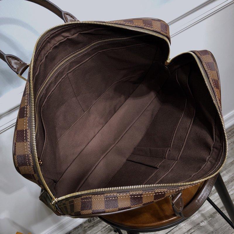 Louis Vuitton Checkered Canvas Briefcase — view 6