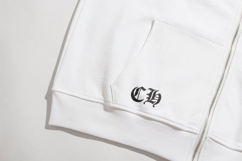 Chrome Hearts New Zip Up Hoodie 5009 — view 12