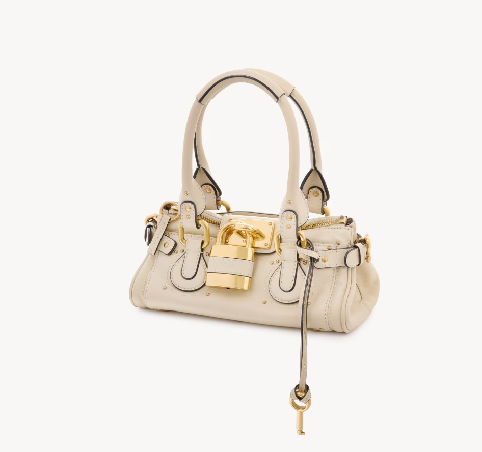 Chloe Small Paddington Bag in Grained Leather — view 6