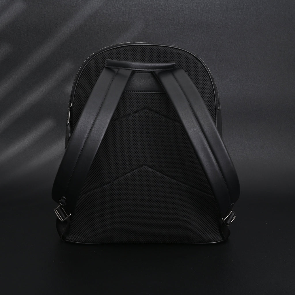 Coach West Backpack – Signature Canvas in Black/Grey - Black/Grey Monogram Pattern — view 7