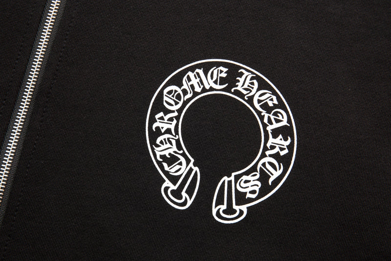 Chrome Hearts New Zip Up Hoodie -5001 — view 8