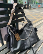 Louis Vuitton Carryall Cargo Handbag - Black — view 7