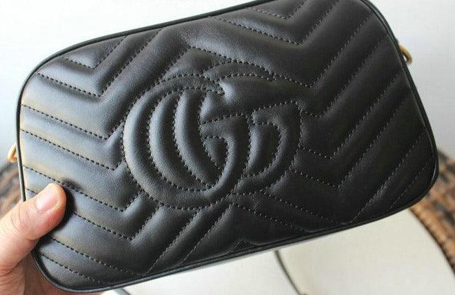 Gucci GG Marmont Small Matelassé Shoulder Bag — view 5