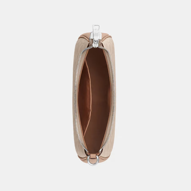 Coach Teri Shoulder Bag - Brown & Beige — view 8