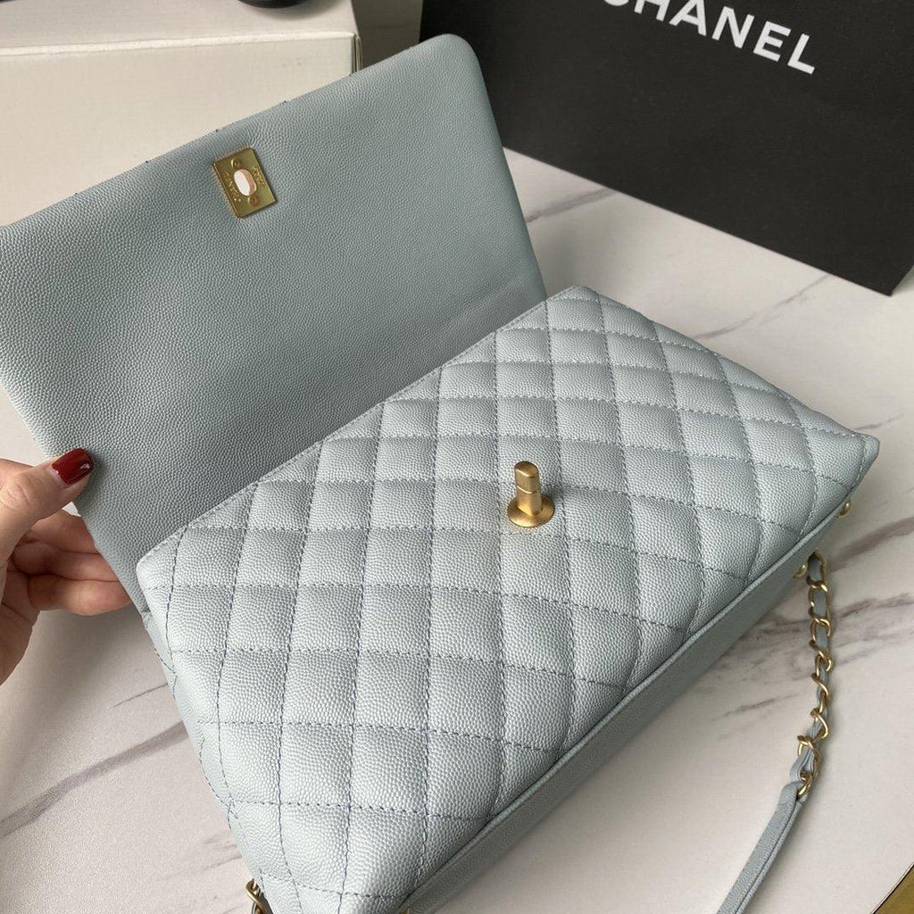 Chanel Medium Flap Bag with Handle — view 7