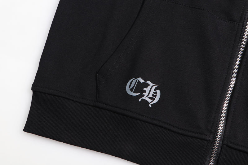 Chrome Hearts New Zip Up Hoodie 5010 — view 8