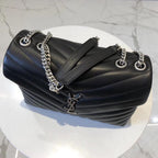 YSL Loulou Small Bag - Nero (Black) — view 2