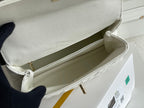 Chanel Coco Handle White Bag — view 6