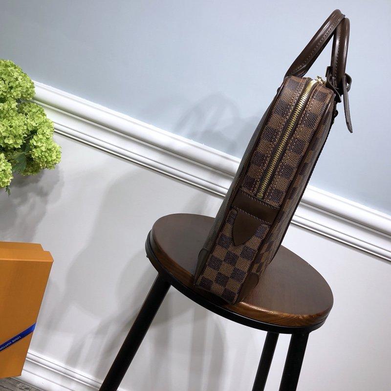 Louis Vuitton Checkered Canvas Briefcase — view 4