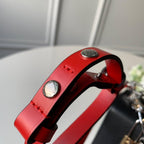 LV Twist MM Epi Leather Handle Crossbody Bag with LV Twist Lock and Love Lock Charms — view 8