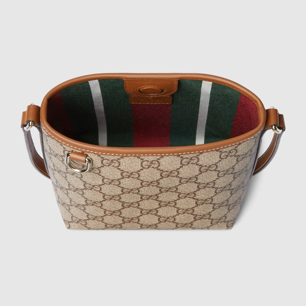 GG Emblem Nano Bucket Bag — view 4