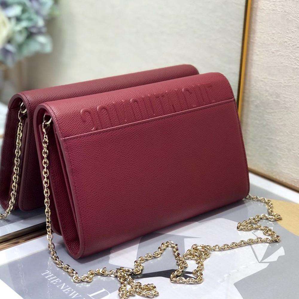 Dior 30 Montaigne Pouch - Red — view 4