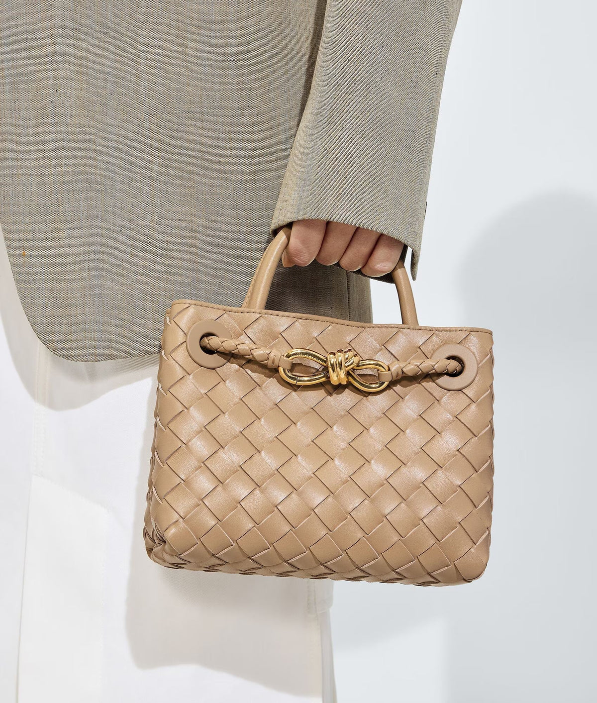 Bottega Veneta Mini Andiamo Handbag — view 6