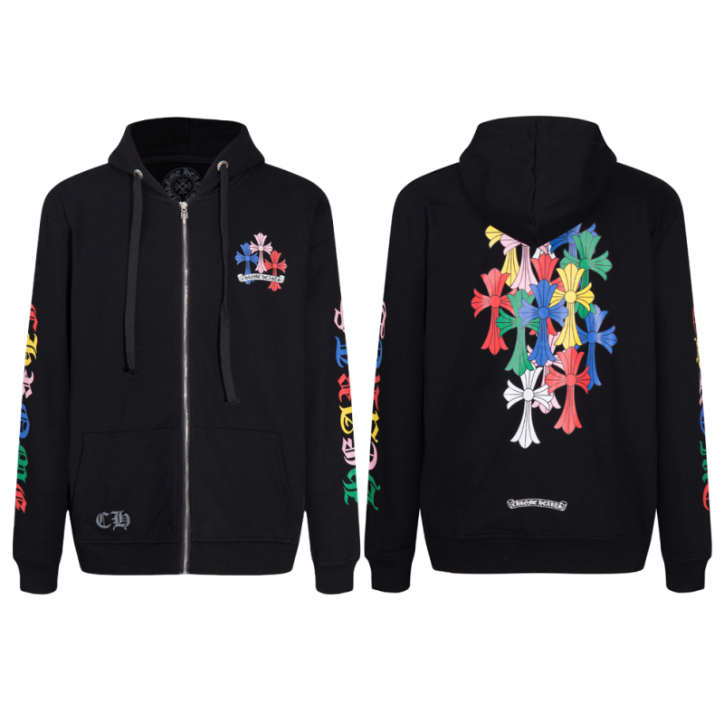 Chrome Hearts New Zip Up Hoodie 5010 — view 25