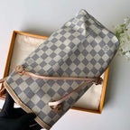 Louis Vuitton Neverfull MM Damier Azur Beige Tote Bag — view 7