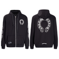 Chrome Hearts New Zip Up Hoodie -5001 — view 16