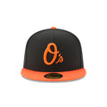 Baltimore Orioles Authentic Collection 59FIFTY Black, Orange - Snapback Cap — view 1