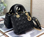 Dior Lady My Abcdior Lambskin Bag - Black — view 1