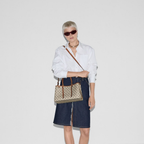Gucci GG Emblem Medium Tote Bag — view 8