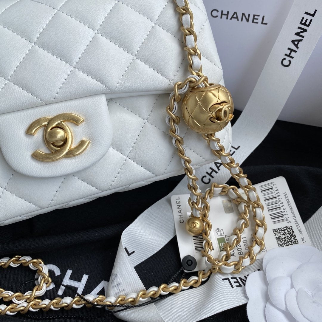 Chanel Pearl Crush Mini Flap Bag — view 7