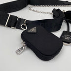 Prada Re-Edition 2005 Re Nylon Bag - Black — view 8
