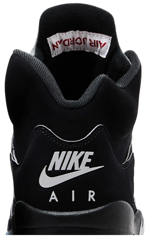 Air Jordan 5 Metallic Black — view 9