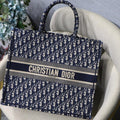 Dior Book Tote Navy Blue — view 1