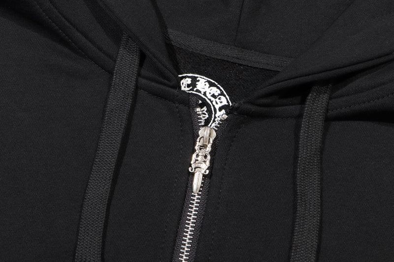 Chrome Hearts New Zip Up Hoodie -5015 — view 4