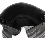 Saint Laurent Loulou Shoulder Bag - Black — view 8