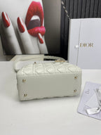 Dior Lady Medium White Bag 24cm — view 4