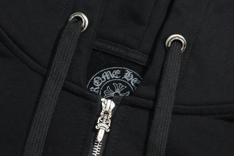 Chrome Hearts New Zip Up Hoodie 5010 — view 6