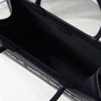 Dior Book Tote - Black — view 7