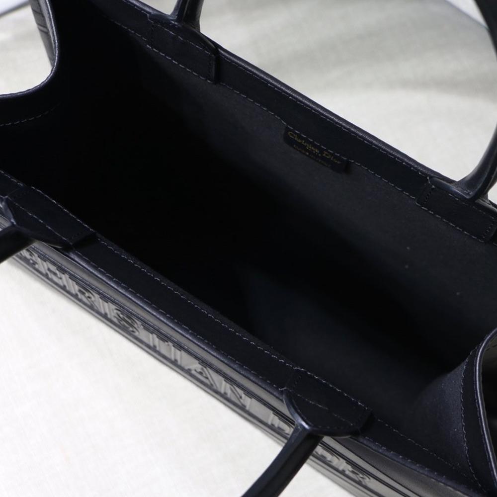 Dior Book Tote - Black — view 7
