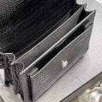 YSL Sunset Bag 422906 - Black — view 3
