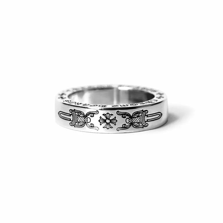 CHROME HEARTS DAGGER SPACER RING  6MM — view 4