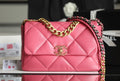 Chanel 19 Flap Bag Medium Pink - 30cm — view 6