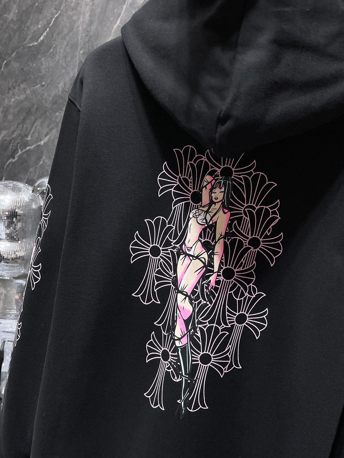 Chrome Hearts New Zip Up Hoodie 8660 — view 7
