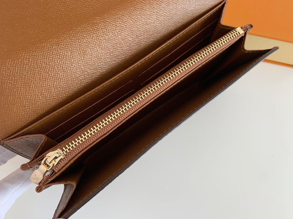 LV Monogram Sarah Long Wallet — view 3
